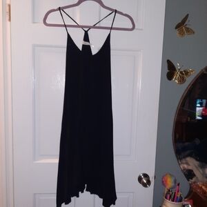 Blu Pepper Black Strappy Dress